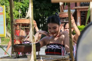 Độc đáo lễ hội cúng thần núi của đồng bào Cơ Tu