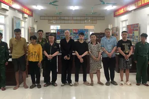 Bắt nhóm người được đào tạo về lừa đảo nhập cảnh trái phép vào Việt Nam