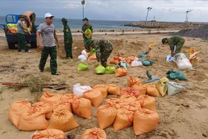 Huyện đảo Cồn Cỏ khẩn trương ứng phó với áp thấp nhiệt đới