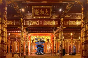 Điện Thái Hòa lộng lẫy sau khi trùng tu