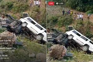 Sự thật về clip vụ tai nạn trên quốc lộ 9 thu hút hàng ngàn người xem