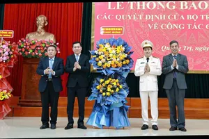 Quảng Trị có tân Giám đốc Công an tỉnh