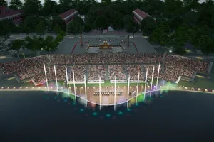 Sẽ có sân khấu ngoài trời tiền tỉ bên sông Hương