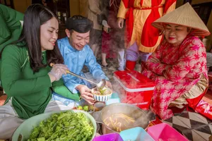 Ấn tượng với phong vị Tết trong hoàng cung