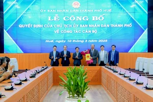 Ông Đặng Hữu Phúc làm Giám đốc Sở Công Thương TP Huế