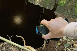 Phát hiện hố "tử thần' sâu hoắm trong vườn nhà dân ở Quảng Trị