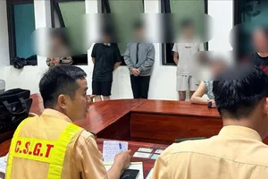 Công an xử lý nhóm 'quái xế' gây náo loạn đường phố Quảng Trị