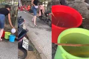 Xôn xao clip chủ quán bún vỉa hè ở Huế rửa tô chớp nhoáng