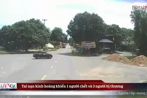 Clip tai nạn giao thông ở Quảng Trị khiến 1 người chết, 3 người bị thương