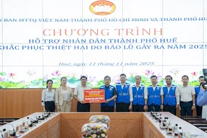 TP.HCM hỗ trợ nhân dân TP Huế 20 tỉ đồng khắc phục hậu quả bão lũ