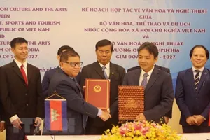 Ký kết hợp tác văn hóa nghệ thuật giữa Việt Nam và Campuchia