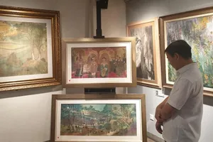 Đặng Quý Khoa, hoạ sĩ gốc Hà Thành mang hương thu vào Sài Gòn