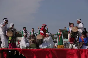 Làng Chăm Văn Lâm tưng bừng mùa lễ Ramưwan sau 3 năm dịch 