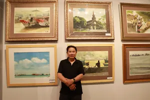 Hoạ sĩ Hồng Quân, con trai NSƯT Phi Điểu: 'Tôi không quan tâm khi bị cho là chép tranh'