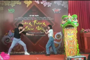 Ấn tượng những màn múa võ tại buổi casting phim truyền hình Tết 2024