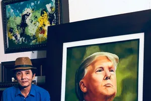 Họa sĩ Đoàn Việt Tiến được vinh danh kỷ lục thế giới lần 2