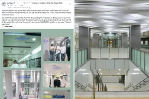 Sở VH&TT TP.HCM: 'Sở chưa tiếp nhận hồ sơ về việc biểu diễn thời trang dưới ga ngầm metro số 1'