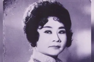 Bàn thờ NSND Phùng Há và tổ sân khấu đã được an vị tại Trung tâm dưỡng lão Thị Nghè