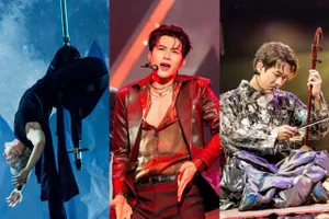 Anh trai say hi: Erik tuột tay khi treo ngược trên không, còn nhiều đáng tiếc đêm chung kết