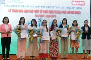 Báo Pháp Luật TP.HCM đạt giải 3 báo chí viết về giáo dục TP.HCM