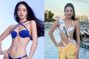 Bùi Khánh Linh nóng bỏng trong trang phục bikini tại Miss Intercontinental 2024