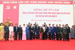 'Văn nghệ sĩ chúng tôi đã được Tổng bí thư Tô Lâm tiếp sức, tạo động lực'