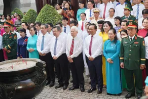 Lãnh đạo TP.HCM dự Lễ Giỗ tổ Hùng Vương