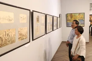 Khai mạc trưng bày các tác phẩm 'Kể chuyện sau ngày thống nhất'