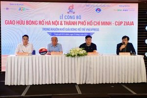 16 đội tranh tài Giải giao hữu bóng rổ Hà Nội và TP.HCM