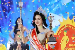 Lê Thị Thanh Kiều đến từ Quảng Nam là Hoa hậu doanh nhân Đại Việt mùa đầu tiên