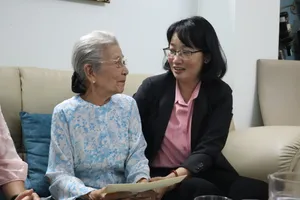 Thăm hỏi, tri ân NSƯT Phi Điểu, nhạc sĩ Trương Quang Lục, nhà thơ Hoài Vũ