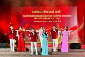 Nhiều chương trình nghệ thuật chào mừng Đại hội Đảng bộ TP.HCM