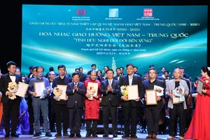 Đêm Hoà nhạc giao hưởng Việt Nam – Trung Quốc: Tình hữu nghị đời đời bền vững