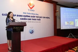 Giải pháp dinh dưỡng giúp trẻ đạt chiều cao, cân nặng