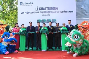 Manulife khai trương văn phòng giao dịch ngay trung tâm quận 1