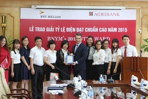 Agribank: Lần thứ 7 liên tiếp đạt giải chất lượng dịch vụ