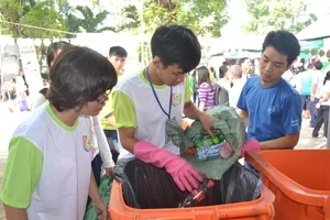 Dấu ấn đậm nét từ ngày hội tái chế