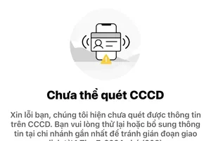 Có khách hàng 30 lần cập nhật sinh trắc học để chuyển tiền vẫn không xong
