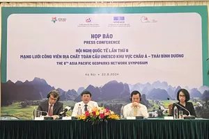 Khoảng 1000 đại biểu quốc tế dự Hội nghị quốc tế Mạng lưới Công viên địa chất toàn cầu ở Cao Bằng