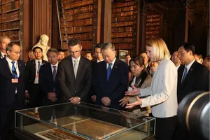 Tổng Bí thư, Chủ tịch nước Tô Lâm thăm và phát biểu tại Trường Đại học Trinity College Dublin