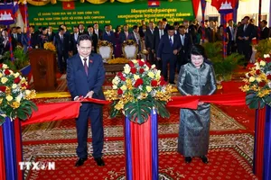 Khánh thành công trình biểu tượng của tình đoàn kết, hữu nghị Việt Nam - Campuchia