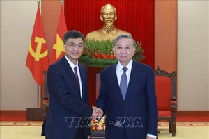 Tổng Bí thư Tô Lâm tiếp Bí thư Quảng Tây, Trung Quốc