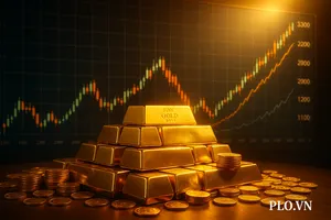 Giá vàng thế giới tăng 'bốc đầu' nhưng vẫn thấp hơn vàng miếng SJC 10 triệu 