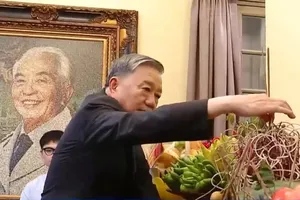 Tổng Bí thư Tô Lâm dâng hương tưởng nhớ Đại tướng Võ Nguyên Giáp và Đại tướng Văn Tiến Dũng