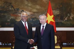 Tổng Bí thư Tô Lâm hội kiến Ủy viên Bộ Chính trị, Phó Chủ tịch nước Cuba