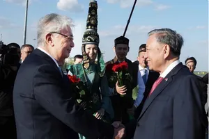 Tổng Bí thư Tô Lâm và Phu nhân bắt đầu thăm cấp Nhà nước Cộng hòa Kazakhstan