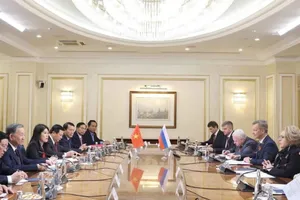 Tổng Bí thư Tô Lâm hội kiến Chủ tịch Hội đồng Liên bang Nga Valentina Matviyenko