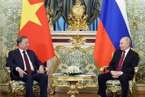 Tổng Bí thư Tô Lâm hội đàm với Tổng thống Nga Vladimir Putin