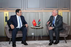 Thủ tướng Phạm Minh Chính hội kiến Quốc vương Jordan Abdullah II bin Al-Hussein