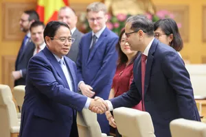 Thủ tướng Phạm Minh Chính chủ trì cuộc gặp với đại diện cộng đồng doanh nghiệp Anh quốc 